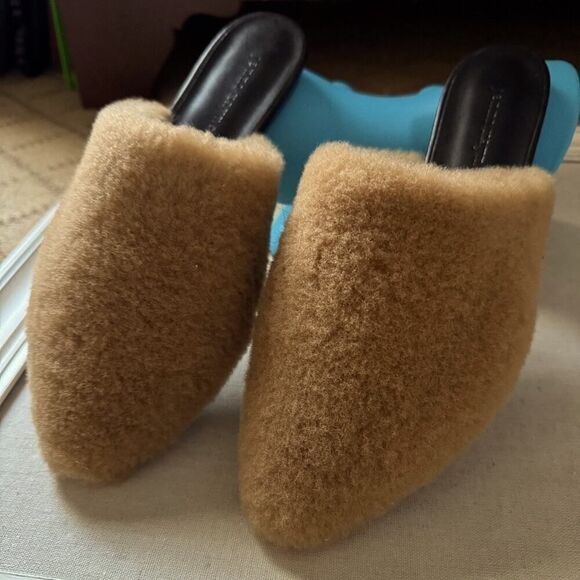 Jenni Kayne Shearling Mule 40 - Picture 1 of 7